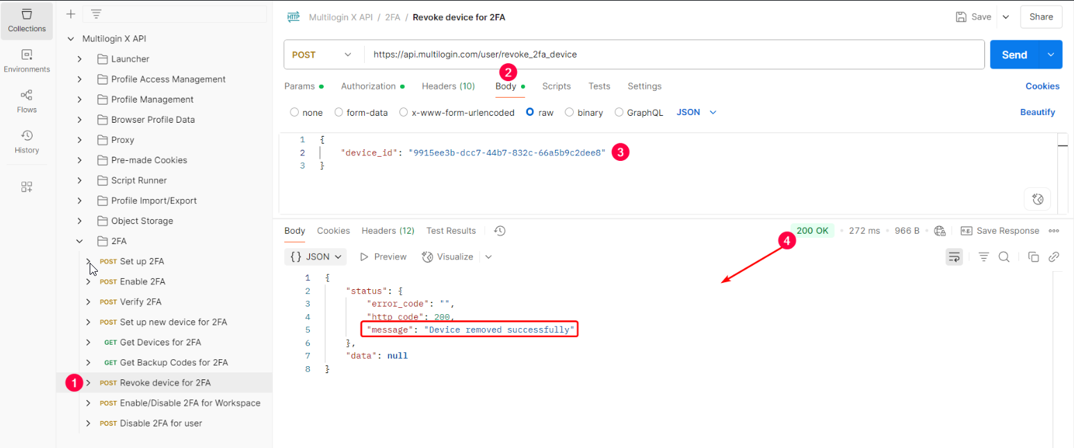 How to enable 2FA (two-factor authentication) with Postman reference visual 6